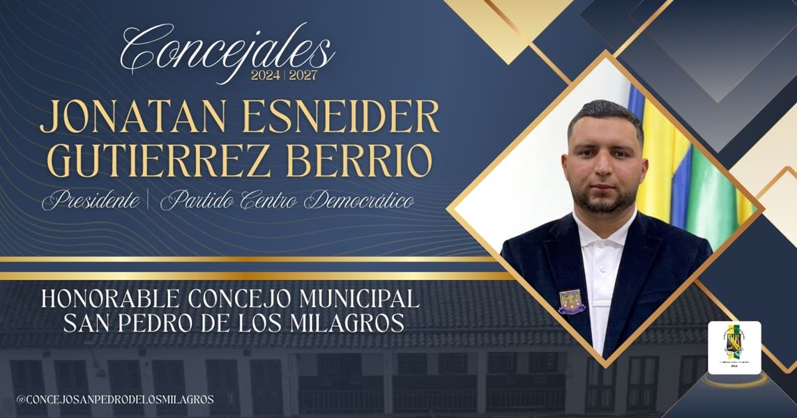 Retrato de Jonatan Esneider Gutierrez Berrio