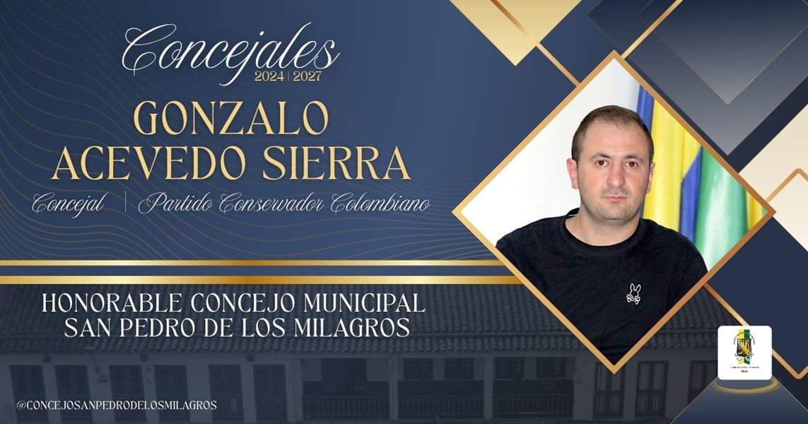 Retrato de Gonzalo Acevedo Sierra