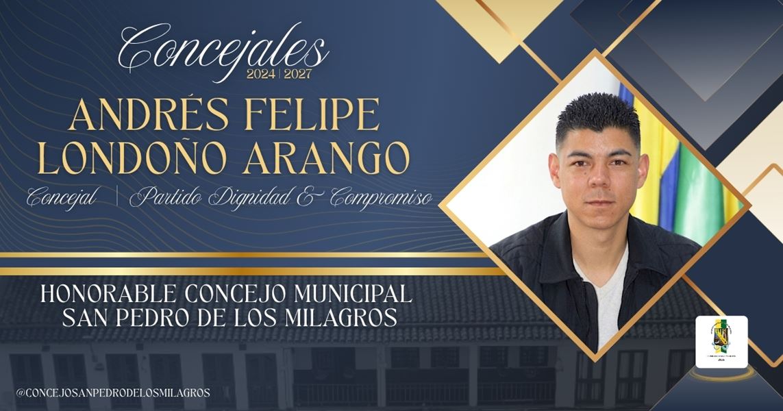 Retrato de Andres Felipe Londoño Arango