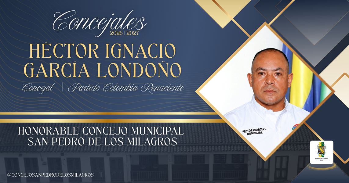 Retrato de Hector Ignacio Garcia Londoño